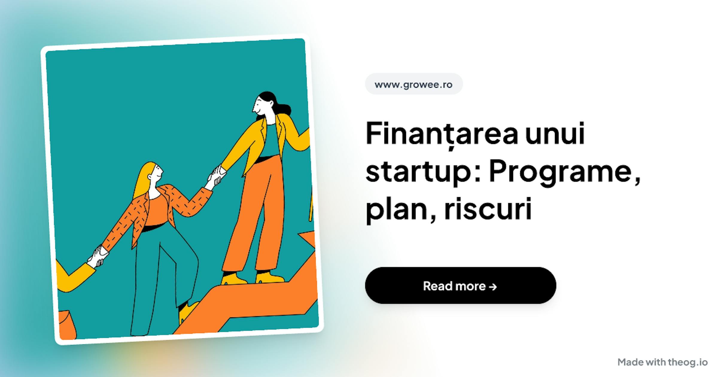 Finanțarea unui startup: Programe, plan, riscuri