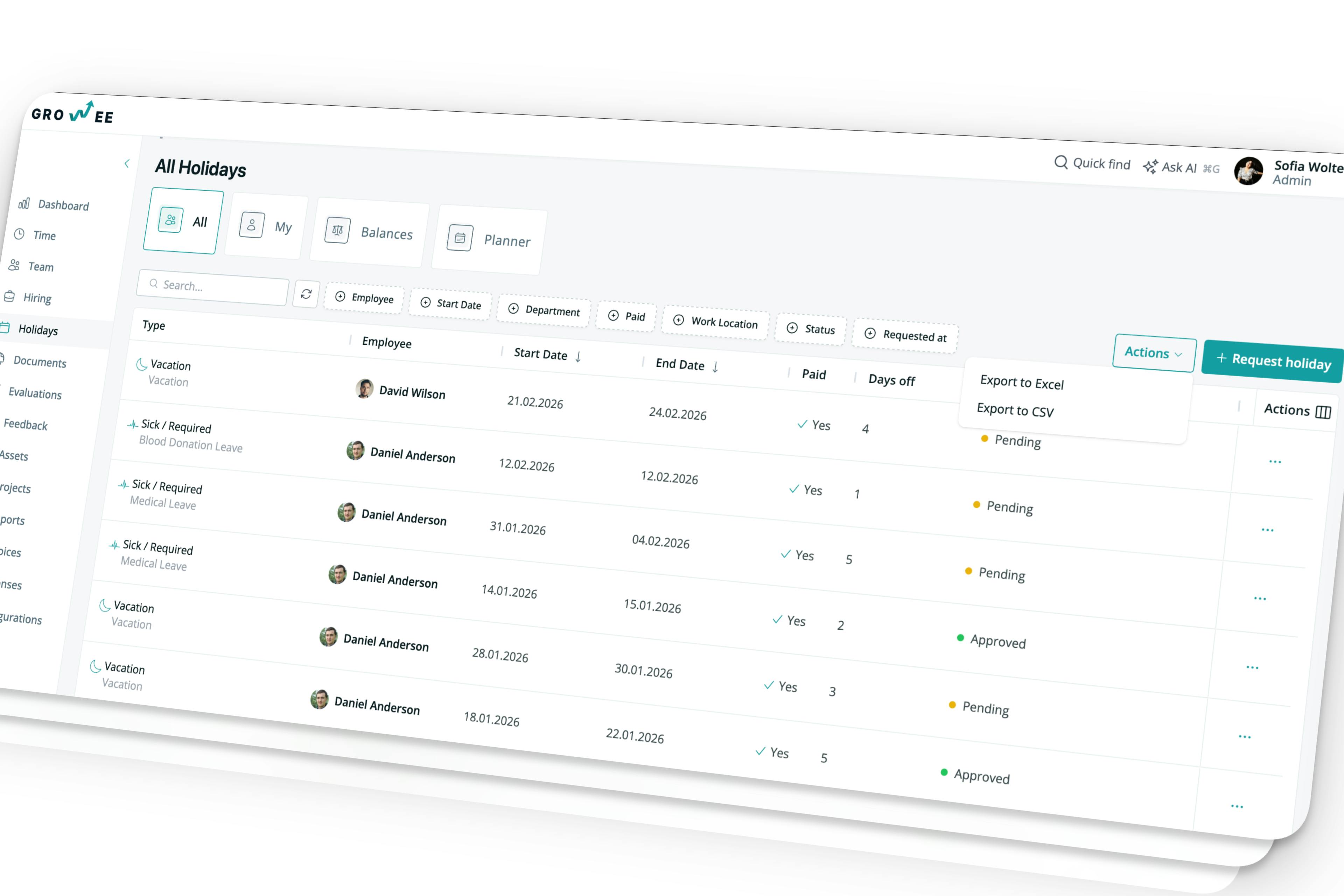 Smart Attendance Sheet Sync and Data Export