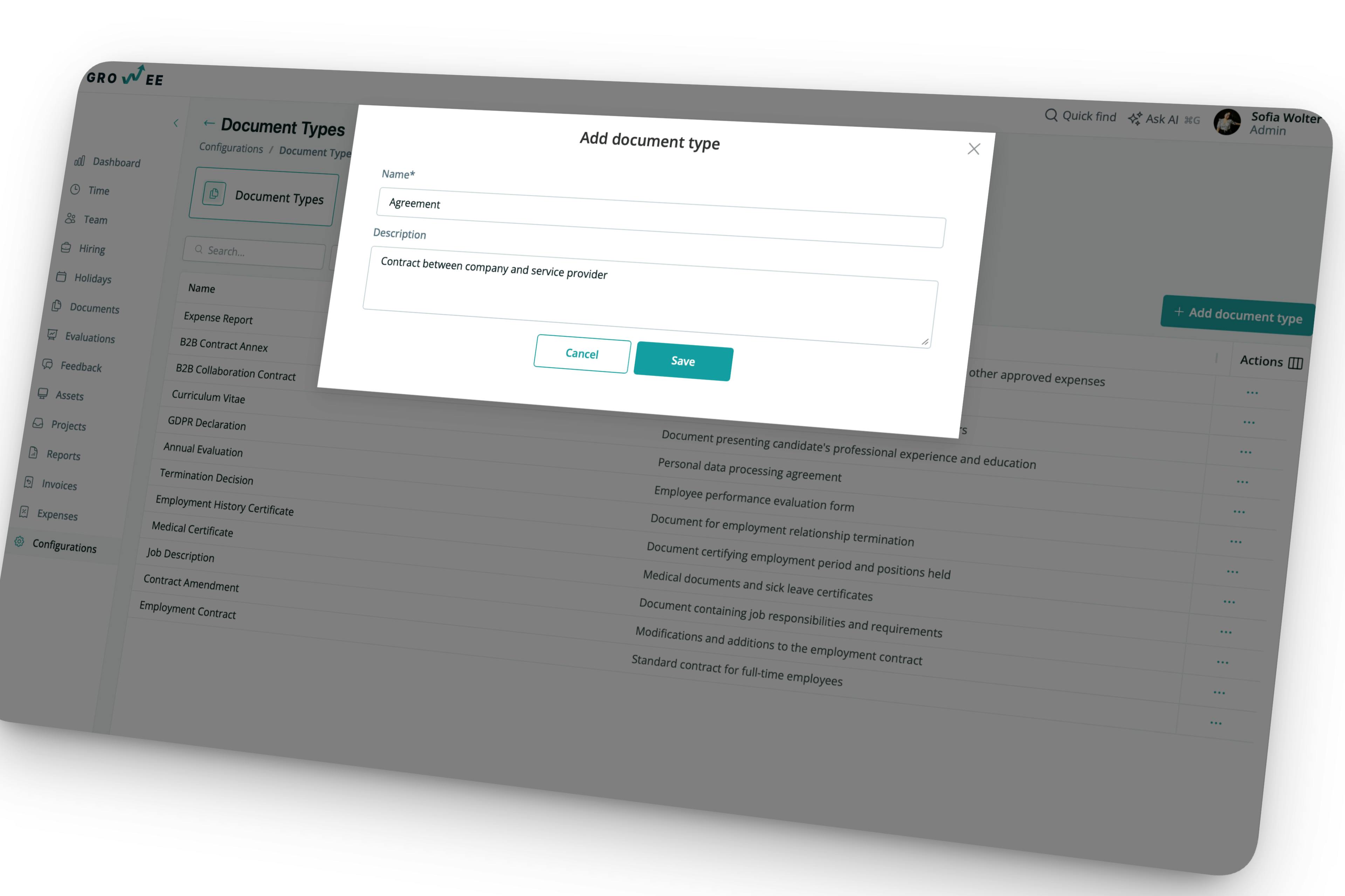100% digital management of your employee's documents | Growee